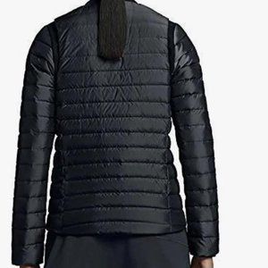 Nike Golf Down Puffer Winter Fall Coat Asymmetrical Zipper